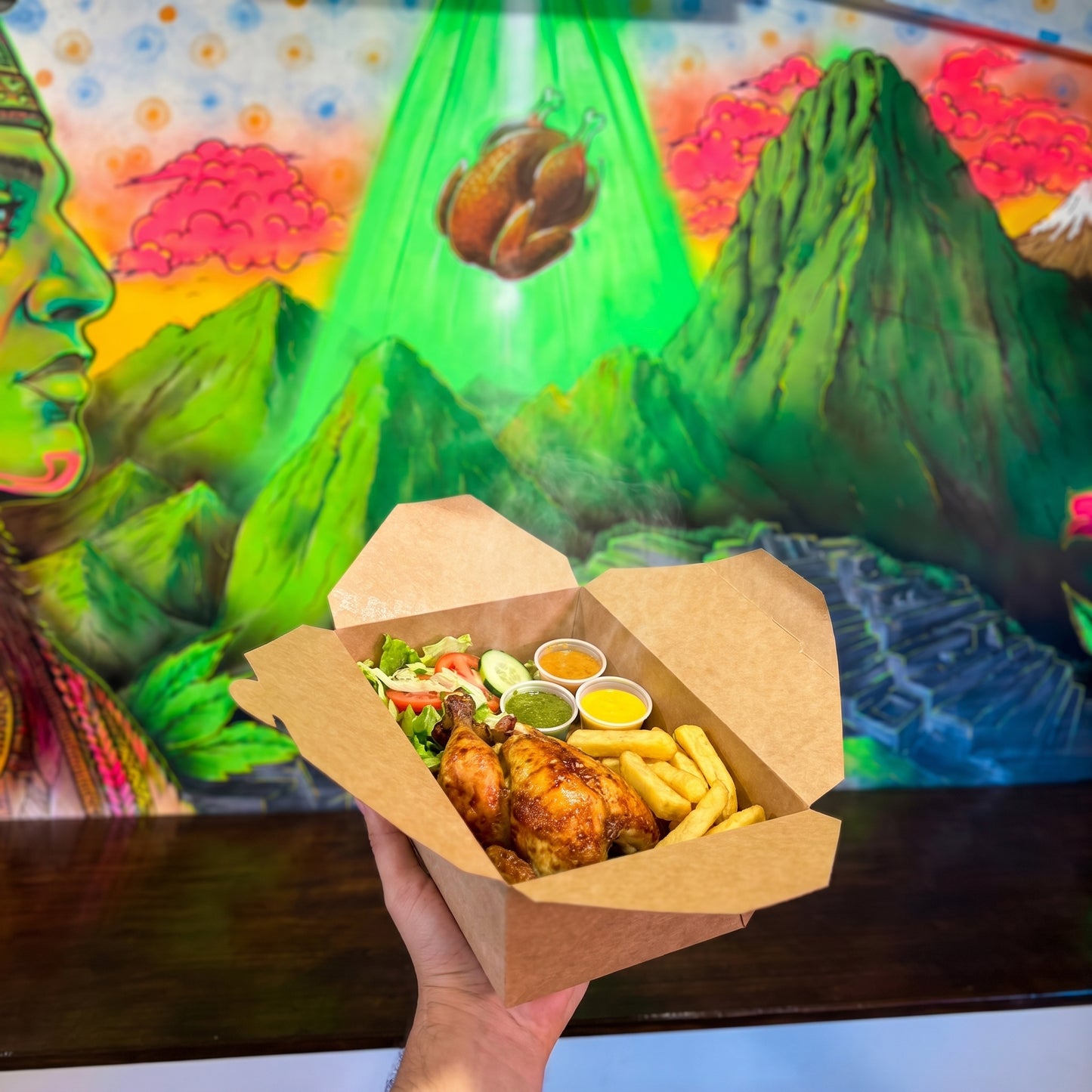 ½ Pollo a la Brasa